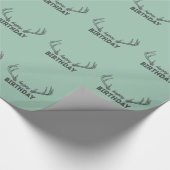 Cadeau Papier d'emballage d'anniversaire de chasse pour (Coin)