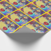 Cadeau Papier d'emballage d'anniversaire impressionnant (Coin)