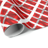 Cadeau Papier d'emballage danois (Coin rond)