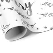 Cadeau Papier d'emballage d'aquarelle joyeuse (Coin rond)