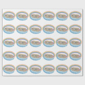 Cadeau papier d'emballage d'arche (Plat)