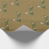 Cadeau Papier d'emballage d'armée (Coin)