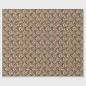 Cadeau Papier d'emballage d'art abstrait (Plat)