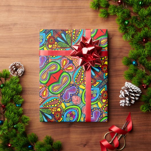 Cadeau Papier d'emballage d'art cellulaire (Cadeau de vacances)