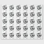 Cadeau Papier d'emballage d'arts martiaux (Plat)