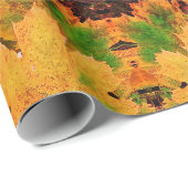 Cadeau Papier d'emballage d'automne (Coin rond)