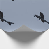 Cadeau Papier d'emballage d'avion (Coin)