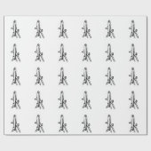 Cadeau Papier d'emballage d'avion (Plat)