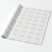 Cadeau Papier d'emballage de babiole (Déroulé)