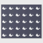 Cadeau Papier d'emballage de baleine (Plat)