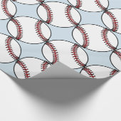 Cadeau papier d'emballage de base-ball (Coin)