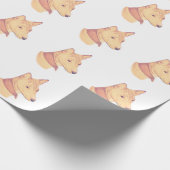 Cadeau Papier d'emballage de Basenji (Coin)