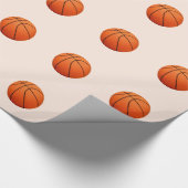 Cadeau Papier d'emballage de basket-ball (Coin)