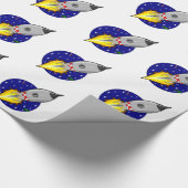 Cadeau Papier d'emballage de bateau de Rocket (Coin)