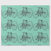Cadeau Papier d'emballage de bicyclette (Plat)