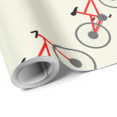 Cadeau Papier d'emballage de bicyclette (Coin rond)