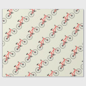 Cadeau Papier d'emballage de bicyclette (Plat)