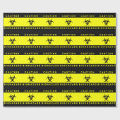Cadeau papier d'emballage de biohazard (Plat)