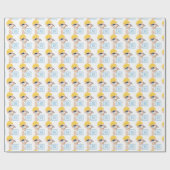 Cadeau Papier d'emballage de bloc de construction pour bé (Plat)