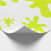 Cadeau Papier d'emballage de boue verte (Coin)