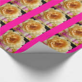 Cadeau Papier d'emballage de bouquet de fleurs (Coin)