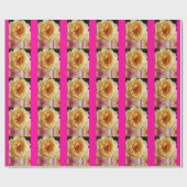 Cadeau Papier d'emballage de bouquet de fleurs (Plat)