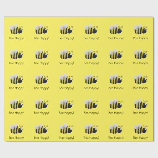 Cadeau Papier d'emballage de bourdon (Plat)