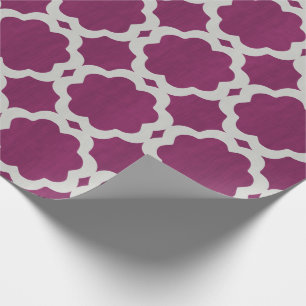 Cadeau Papier d'emballage de Bourgogne de Marocain