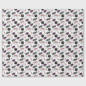 Cadeau Papier d'emballage de bowling (Plat)