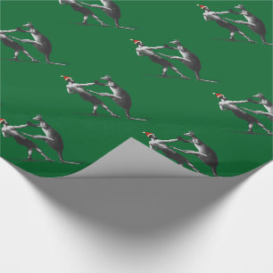 Cadeau Papier d'emballage de boxe vintage de style