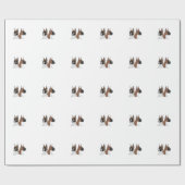 Cadeau Papier d'emballage de boxeur (Plat)