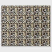 Cadeau Papier d'emballage de broche (Plat)