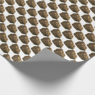 Cadeau Papier d'emballage de "brownie" de fondant