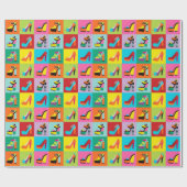 Cadeau Papier d'emballage de bruit de chaussures (Plat)