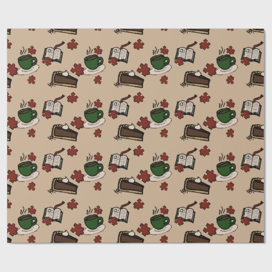 Cadeau Papier d'emballage de café (Plat)
