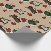 Cadeau Papier d'emballage de café (Coin)