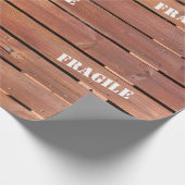 Cadeau Papier d'emballage de caisse en bois (Coin)