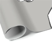 Cadeau Papier d'emballage de camion de ciment (Coin rond)