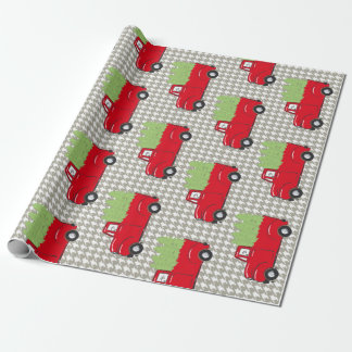 Cadeau Papier d'emballage de camion de Noël