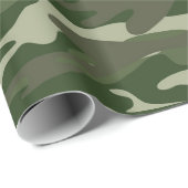 Cadeau Papier d'emballage de camouflage classique (Coin rond)