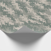 Cadeau Papier d'emballage de camouflage de Digitals (Coin)