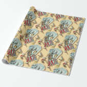 Cadeau Papier d'emballage de Carnaval du Cirque (Déroulé)