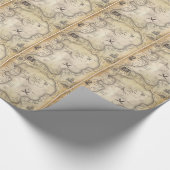 Cadeau Papier d'emballage de carte de pirate (Coin)