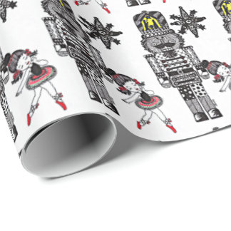 Cadeau Papier d'emballage de casse-noix
