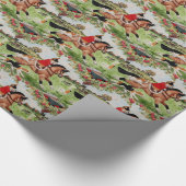 Cadeau Papier d'emballage de chasseur de corgi (Coin)