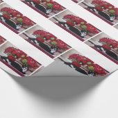 Cadeau Papier d'emballage de chat de Noël (Coin)