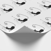Cadeau Papier d'emballage de chat drôle (Coin)