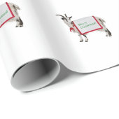 Cadeau Papier d'emballage de chèvre (Coin rond)