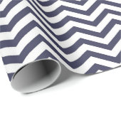 CADEAU PAPIER D'EMBALLAGE DE CHEVRON (Coin rond)