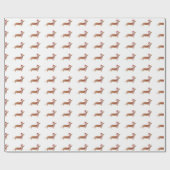 Cadeau Papier d'emballage de chien de saucisse de teckel (Plat)